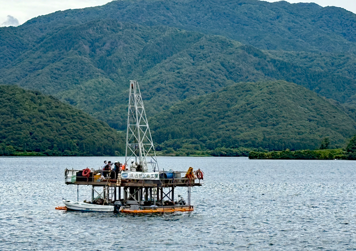 掘削開始日　やぐら1（2025年）